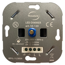 TESATEK LED DIMMER 3-250W WHITE